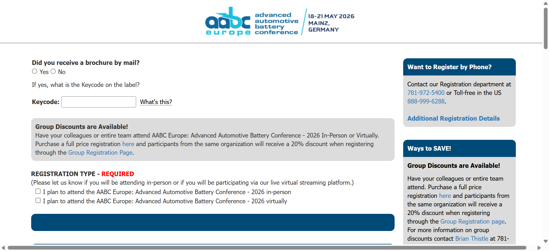 德国欧洲先进汽车电池会议暨展览会 AABC Europe 2027：11场教程、6条技术轨道、200余位演讲者
