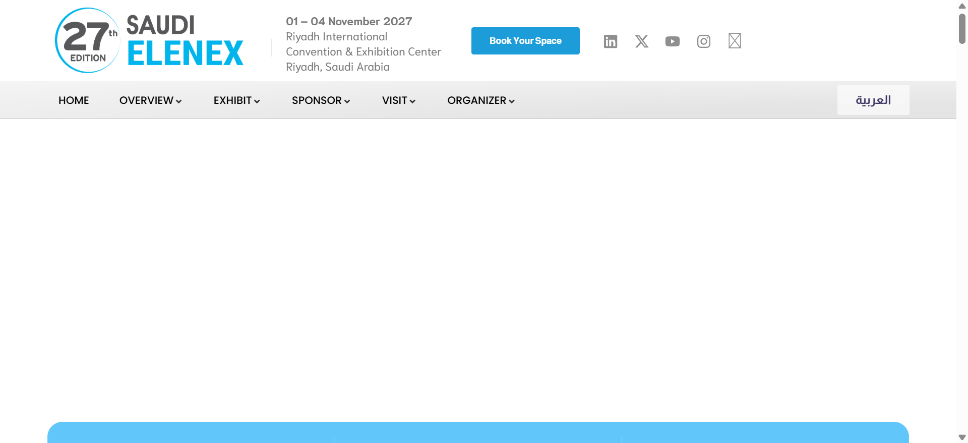 Saudi Elenex 2026 11月16日利雅得开展:沙特可再生能源装机破14.8吉瓦后的电力设备采购窗口