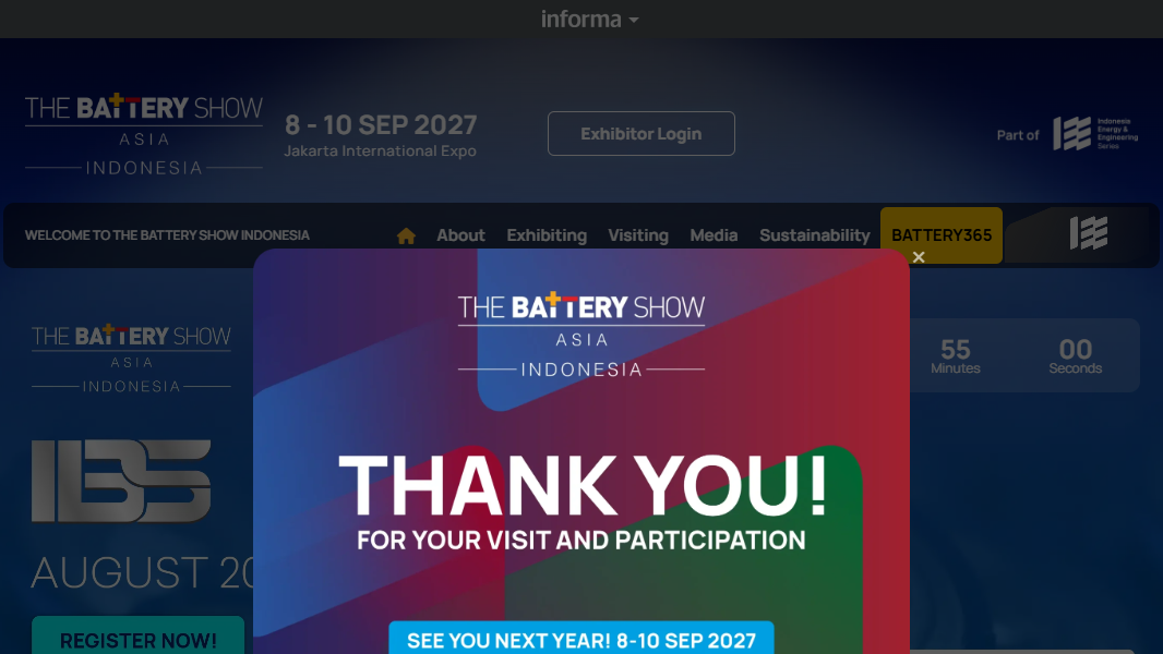 印尼雅加达电池展The Battery Show Indonesia 2027:借镍资源红利深耕东盟电池高地