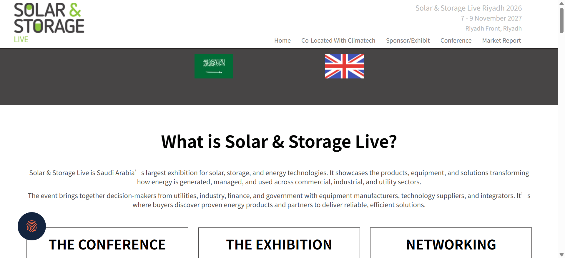 沙特利雅得光储展 Solar & Storage Live Riyadh 2026：2026年招标约14吉瓦