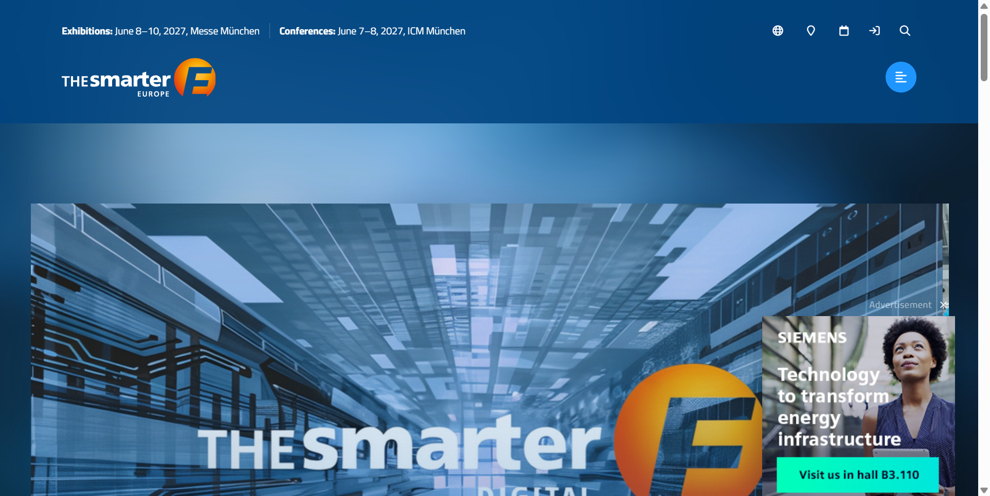 德国欧洲智慧能源展The smarter E Europe 2027(Intersolar Europe慕尼黑):全球最大光伏展,中国光储产业链登顶欧洲的年度主场